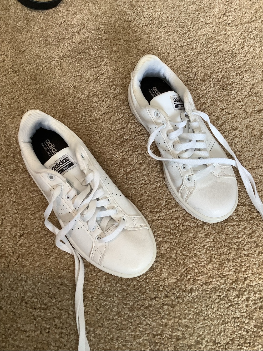 adidas Women’s White Low-Top Sneakers